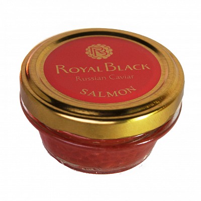 Pink Salmon Caviar in the glass tin 120 gr.