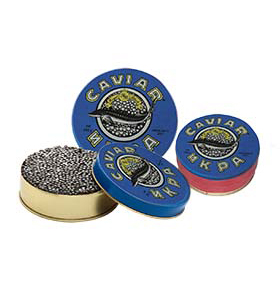 Osietra Caviar  in the metallic tin (non pasteurized) 125 gr 