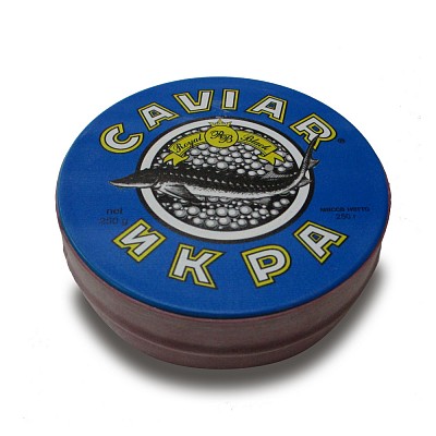 Osietra Caviar  in the metallic tin (non pasteurized) 250 gr .