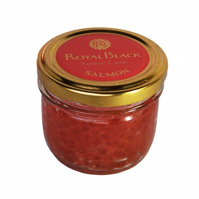 Pink Salmon Caviar in the glass tin 90 gr