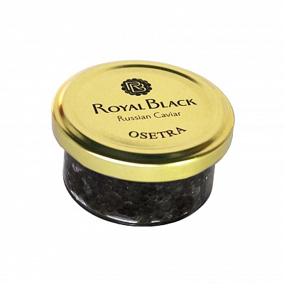 Osietra Caviar (slaughtering method) unpasteurized caviar , 50 gr