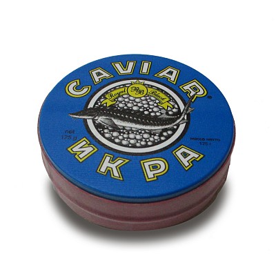 Osietra Caviar  in the metallic tin (non pasteurized) 125 gr 