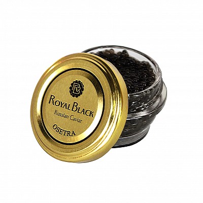Osietra Caviar (slaughtering method) unpasteurized caviar , 28,4 gr