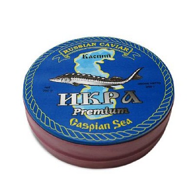 Osietra Caviar Premium without preservatives in the metallic can 250 g